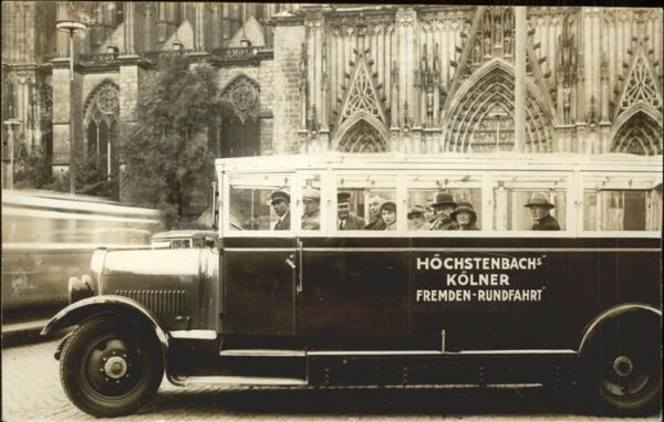 Autobus Omnibus Höchstenbachs Fremden-Rundfahrt Köln