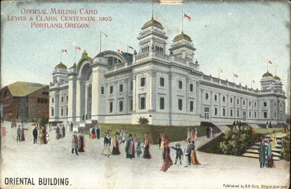 Portland Oregon Oriental Building Lewis & Clark Centenn