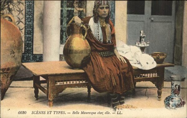 Araber Belle Mauresque chez elle