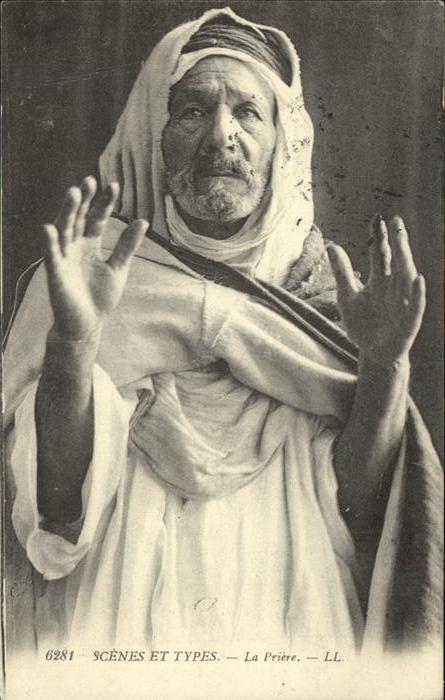 Araber La Priere Gebet Oran