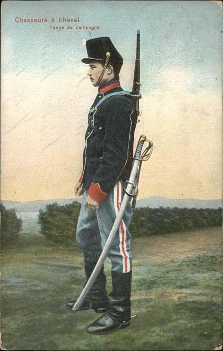 Militaria Kavallerie Chausseurs a cheval
