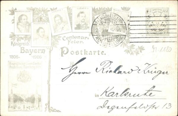 Adel Bayern Königreich 1806-1906 Landesausstellung