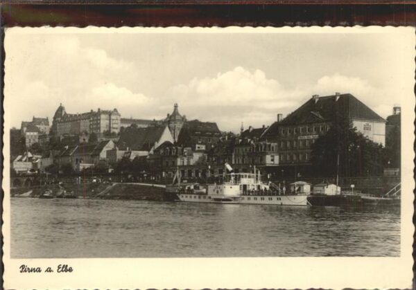 Dampfer Binnenschifffahrt Riesa Pirna an der Elbe