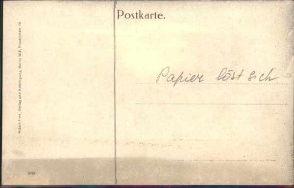 Uhren Künstlerkarte Nr. 939 Carl Diehl – Bild 2