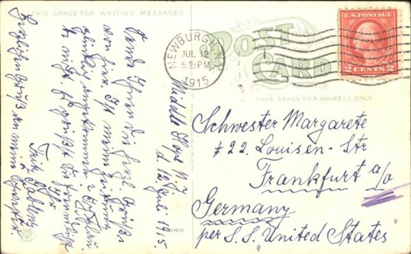 Dampfer Binnenschifffahrt Hudson River N.Y. Cornwall – Bild 2