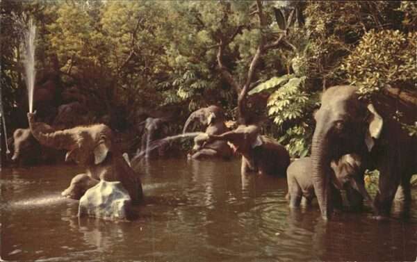 Elefant Rivers of Adventure Disneyland