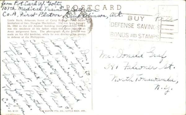 Generaele Douglas MacArthur Little Rock Arkansas – Bild 2