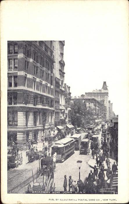 Strassenbahn Broadway New York