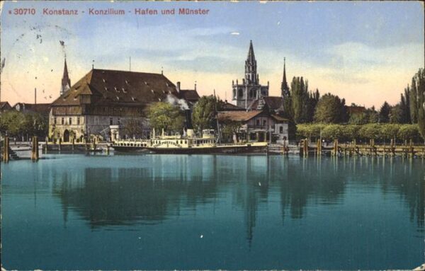 Dampfer Seitenrad Stadt Meersburg Konstanz Konzilium Hafe