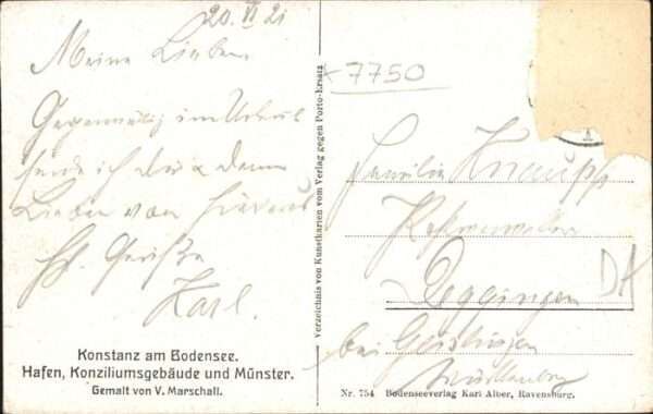 Marschall Vinzenz V. Marschall Konstanz am Bodensee Hafen – Bild 2