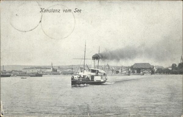 Dampfer Seitenrad Konstanz