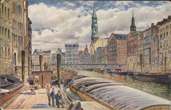 Ullmann Max Fleet Reimersbrücke Katharinenkirche