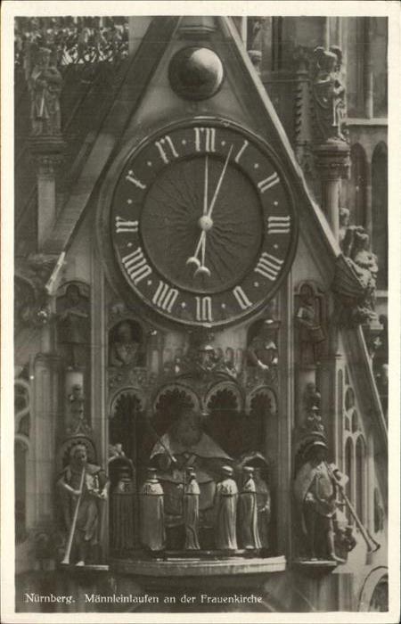 Uhren Nürnberg Männleinlaufen Frauenkirche