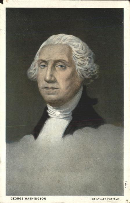 Washington George Gilbert Stuart Portrait