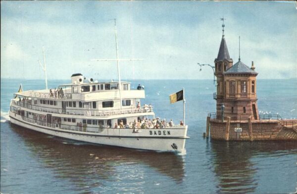 Dampfer Binnenschifffahrt Baden Konstanz Hafen