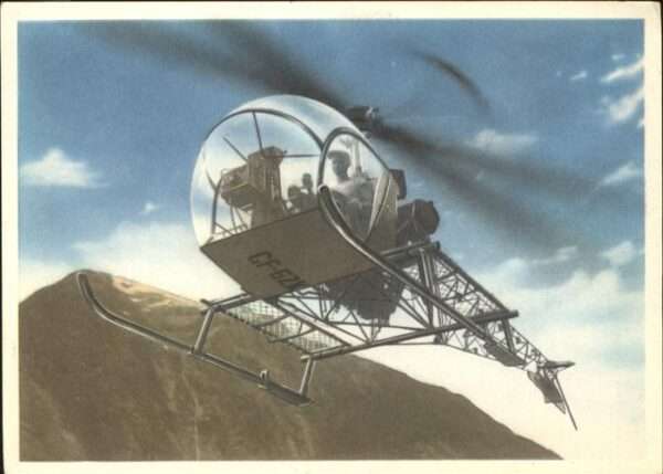 Hubschrauber Helikopter Kanada Lutz und Eva Heck Kanada Werbung