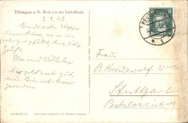 Compton E. H. Tübingen Schloßlinde – Bild 2