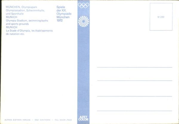 Olympia München Stadion Schwimmhalle Sporthalle – Bild 2