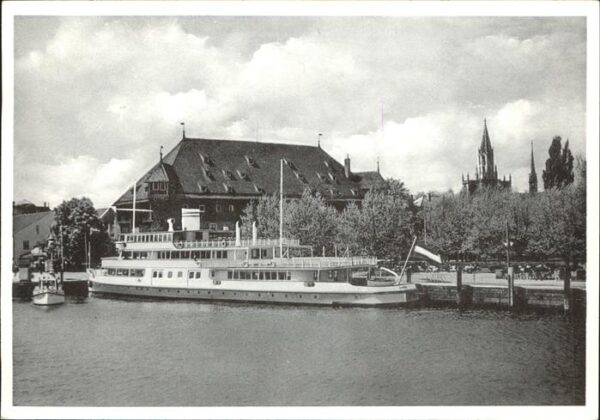Dampfer Binnenschifffahrt Konstanz am Bodensee Hafen Konzil