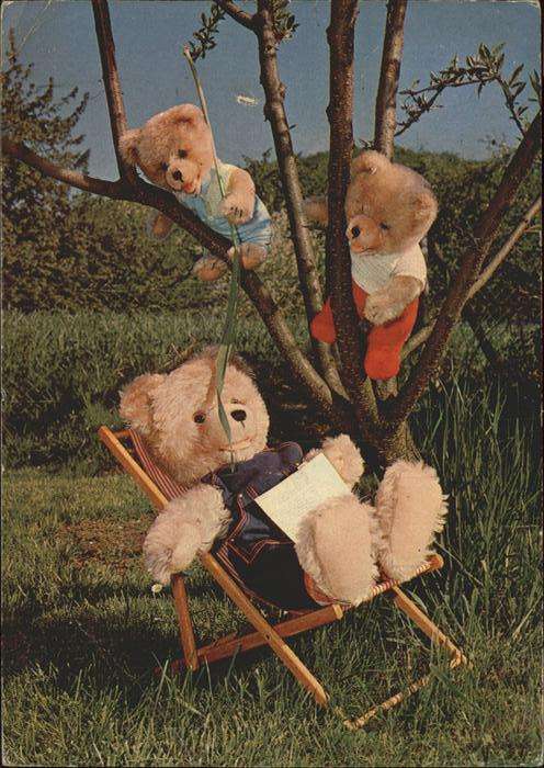 Teddy Teddybaer Teddy-bear vermenschlicht Liege