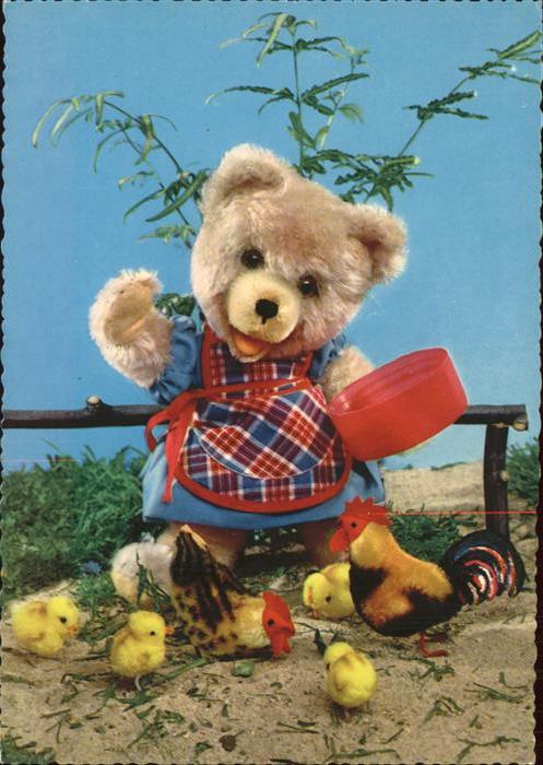 Teddy Teddybaer Teddy-bear Huhn Küken Hahn