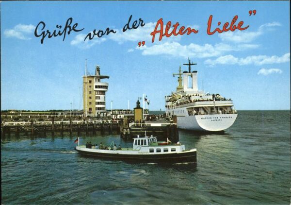 Schiffe Ships Navires Cuxhaven Alten Liebe