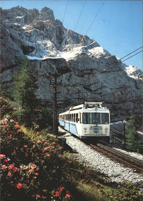 Zugspitzbahn Zahnradbahn Zugspitze Huberkarte Nr. 61