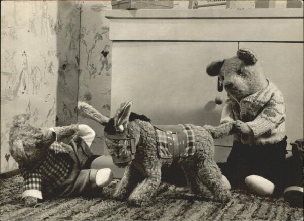 Teddy Teddybaer Teddy-bear Esel