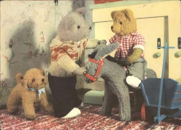 Teddy Teddybaer Teddy-bear Hund Esel