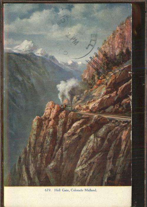 Lokomotive Hell Gate Colorado Midland