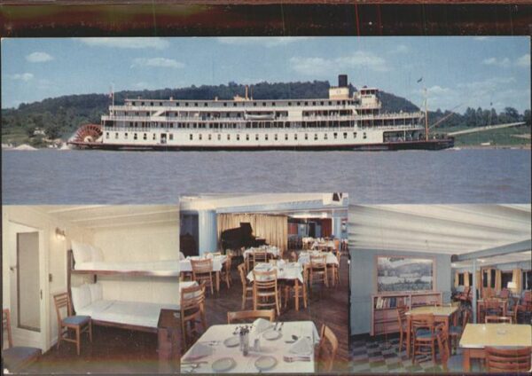 Dampfer Seitenrad S.S. Delta Queen Ohio