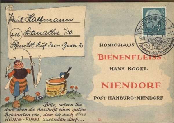 Bienen Insekten vermenschlicht Werbung Honig Niendorf H