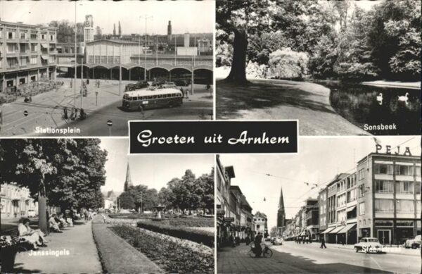 Arnhem Stationsplein Janssingels Sonsbeek Park