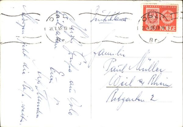 Oslo Norwegen Radhuset Rathaus Fliegeraufnahme – Bild 2