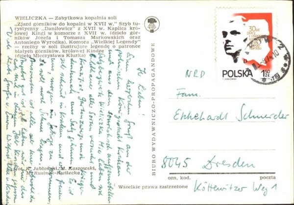 Wieliczka Wielicki Kleinpolen Zabytkowa kopalnia soli historisches Sa – Bild 2