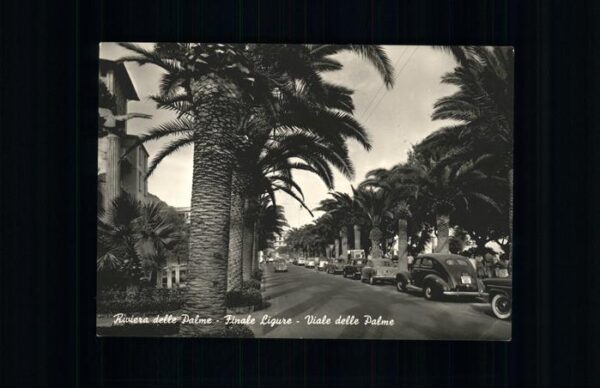 Finale Ligure Viale delle Palme Palmenallee