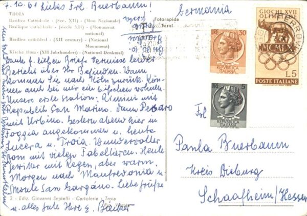 Troia Basilica Cattedrale Kirche Dom National – Bild 2