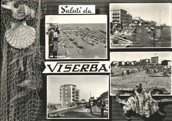 Viserba Vita di Spiaggia Ora del bagno Via G. D
