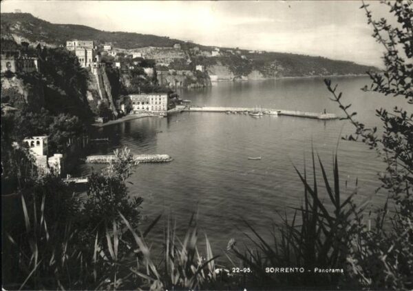 Sorrento Campania Panorama Hafen Küste