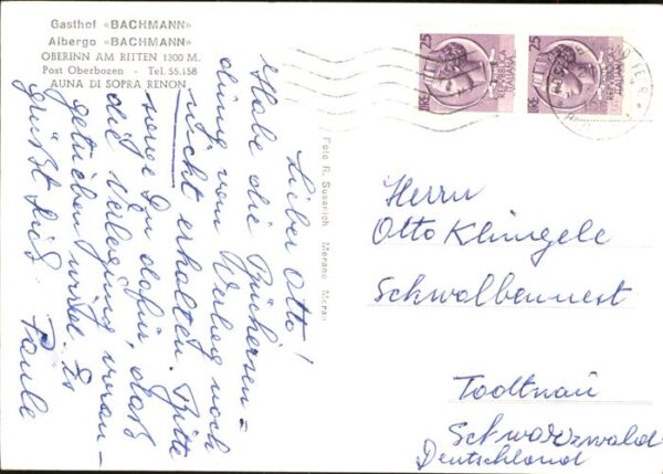 Oberinn am Ritten Suedtirol Albergo Gasthof Bachmann – Bild 2