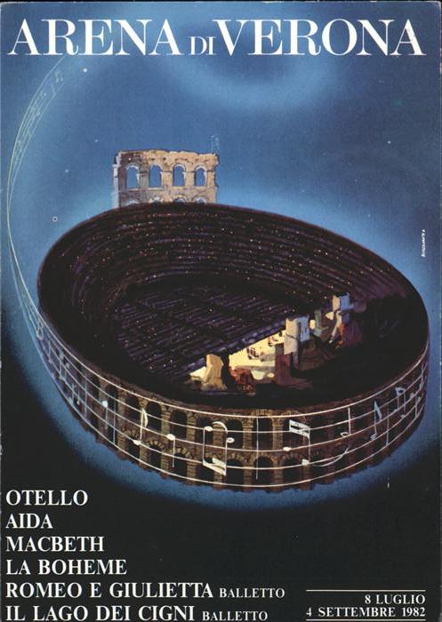 Verona Veneto Arena di Verona Opern
