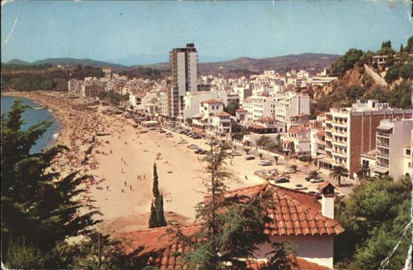 Lloret de Mar Vista general Playa