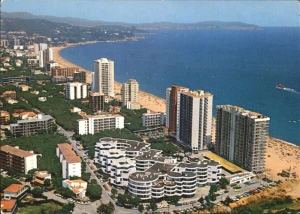 Playa de Aro Cataluna Vista aerea Playa Costa Brava