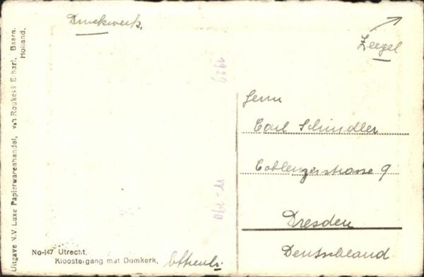 Utrecht Kloostergang met Domkerk Klostergang Do – Bild 2
