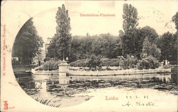 Leiden Eendenkom Plantsoen