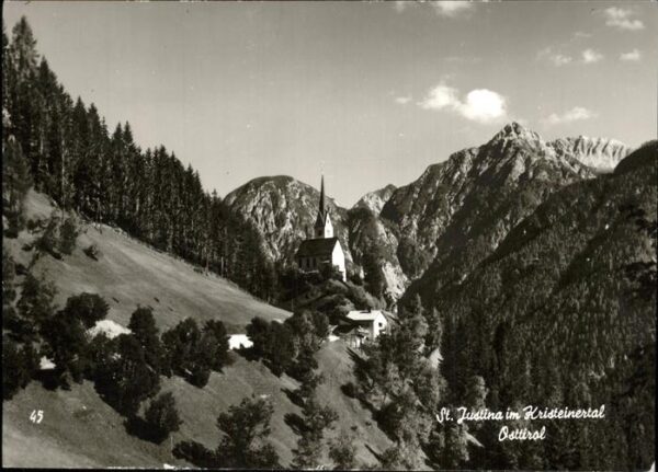 St Justina Suedtirol Kristeinertal