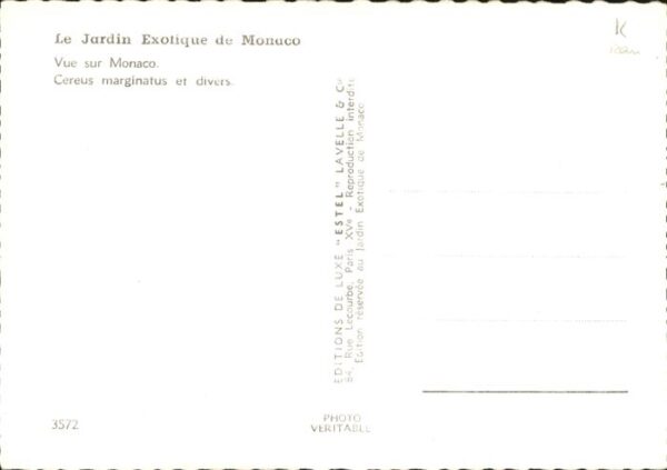 Monaco Le jardin Exotique – Bild 2