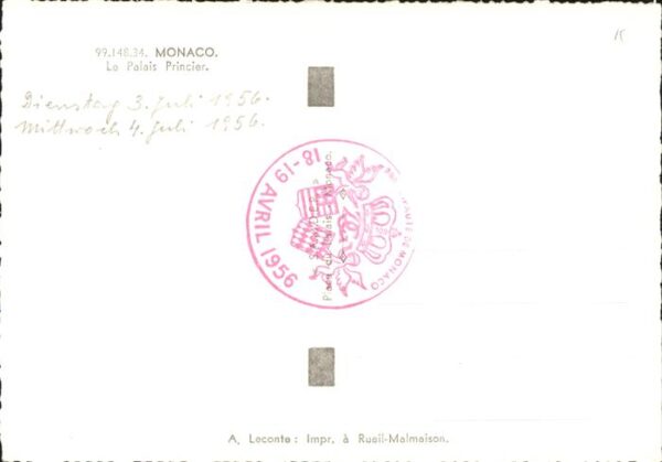 Monaco Le Palais Princier – Bild 2