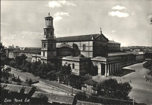 Rom Roma Basilica di San Paolo Lato Nord Est