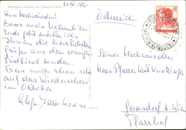 Naturns St Prokulus Kirche – Bild 2